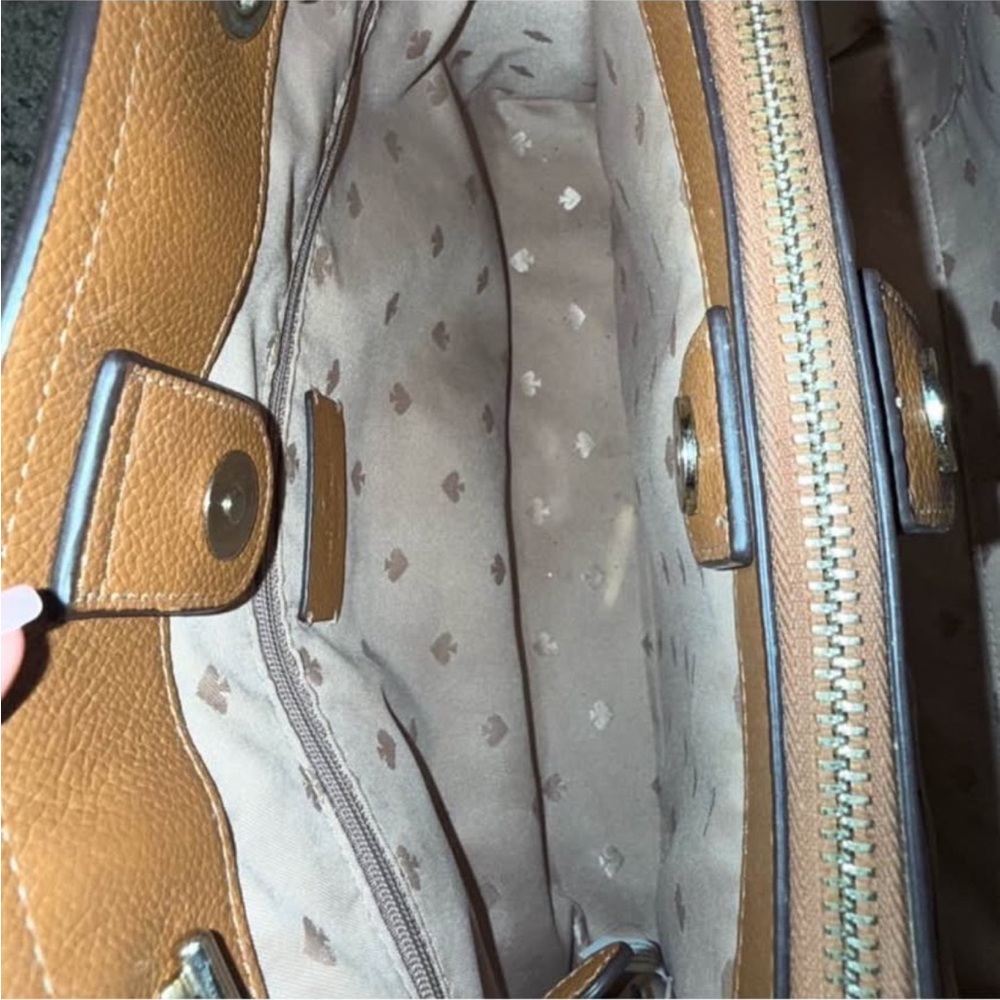 Kate Spade Tan Leather Shoulder Bag - Picture 10 of 10